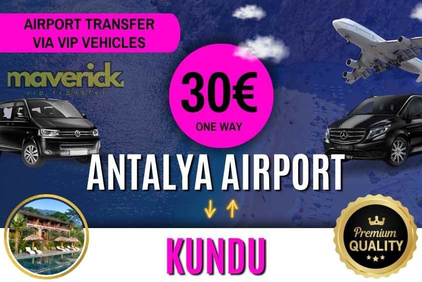 maverick-vip-antalya-airport-kundu-transfer-price-banner