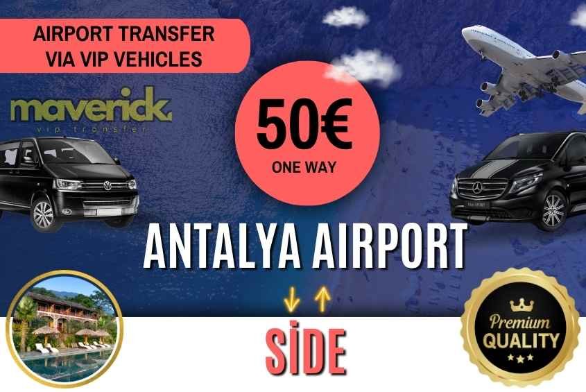maverick-vip-antalya-airport-side-transfer-price-banner